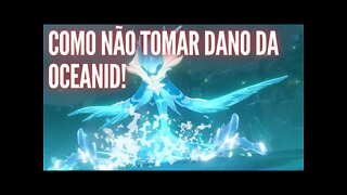 Como Não Tomar Dano da Oceanid - Genshin Impact #shorts