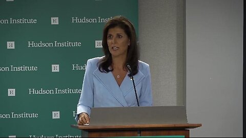 Stepping Out Front: Nikki Haley on US Foreign Policy, Regional Conflicts, and the Future