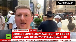 MurTech: RT News: New Yorkers gather near Trump Tower