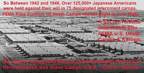 History Gulag And Russia Jews Holocaust And U.S.A. Concentration Sex Slave Camps