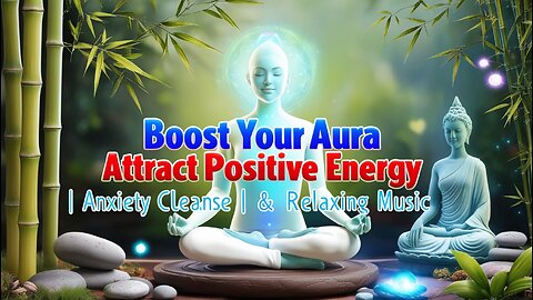 ✨ Boost Your Aura | Attract Positive Energy | Anxiety Cleanse | Meditation & Relaxing Music 🌿