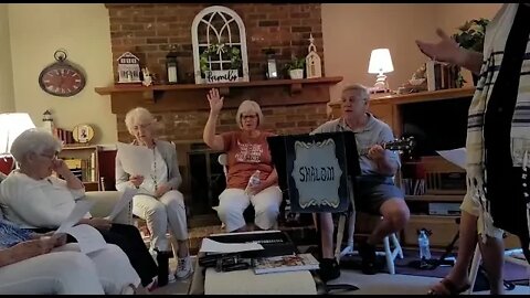 Great is the Lord, worship time, Jesus, Martins/Petermans home group, Charlotte, NC 07.29.22