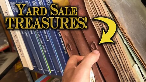 I got VERY lucky! $1,300 Profit Yard Sale Day! Real Treasure Hunting
