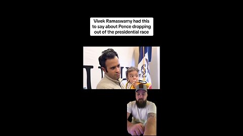 Vivek Ramaswamy had this message for Mike Pence after former VP dropped out of the presidential race