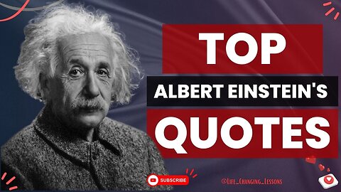 Top Albert Einstein's Quotes | You should know before you Get Old!