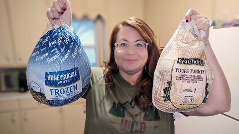 Are Your Turkeys Thawed? My Thanksgiving Dinner Haul