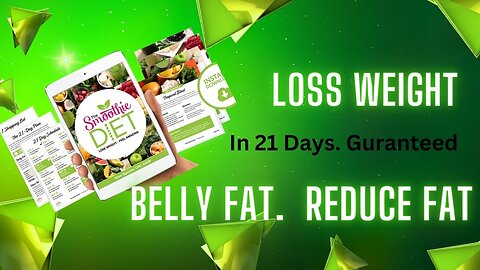 The Smoothie Diet: 21 Day Rapid Weight Loss Program