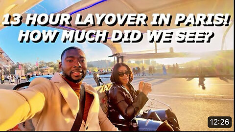 13 hour layover in Paris - You Won't Believe Your Eyes!