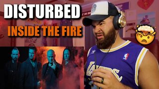 Disturbed - Inside The Fire [Official Music Video] REACTION!!!