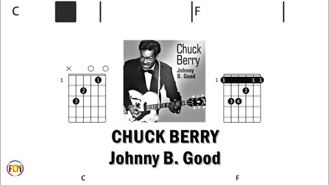 CHUCK BERRY Johnny B Good - (Chords & Lyrics like a Karaoke)