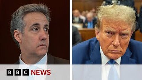 Drama at Donald Trump trial as judge clearscourt and reprimands witness | BBC News