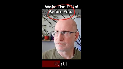 Wake The F' Up (I Could Have Avoided ...) Part II