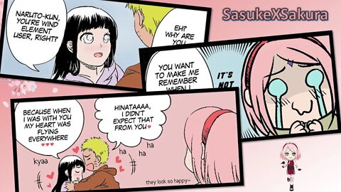 Failing flirting - Sakura and Sasuke [SasuSaku] Doujinshi [English]