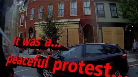 MOTOVLOG: Lancaster PA riot aftermath, and protest of police shooting