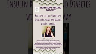 How Food drives Insulin Resistance with Dr. Lara May #shorts