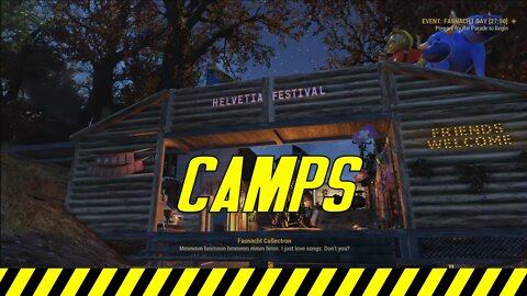 Fallout 76 Camps Near And Far From Fasnacht Event
