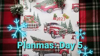 Planmas: Day 5 - Countdown to Christmas