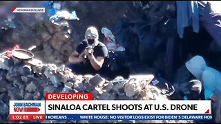 Jaeson Jones on Newsmax: EXCLUSIVE SINALOA Cartel shoot at U S Border Patrol drone
