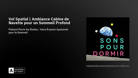 Vol Spatial | Ambiance Cabine de Navette pour un Sommeil Profond