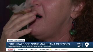 Local marijuana advocates say more offenses need to be pardoned