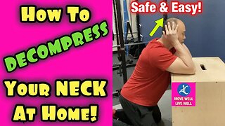 How to DECOMPRESS Your Neck At HOME! | Dr Wil & Dr K