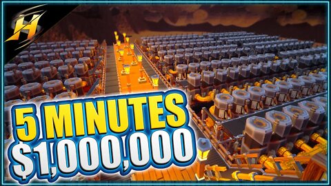 1,000,000 in 5 MINUTES | Hydroneer Gameplay