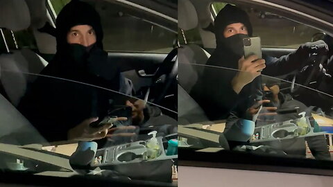 Branch Covidian Elon Musk’s “Crazy Stalker” Seen With Face Mask, Hand Sanitizer