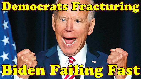 On The Fringe: Biden Sinking The Democrat Party! Dems Are Fracturing! Biden Failing Fast!! - A Must Video