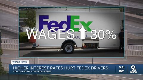 FedEx contractors say deliveries could slow as interest rates increase