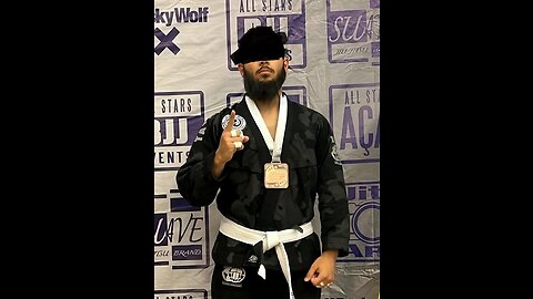 Winning Bronze at my first BJJ Comp after training only 6 months.