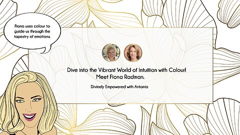 Dive into the Vibrant World of Intuition with Colour! Meet Fiona Radman.