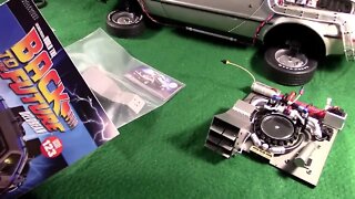 Delorean Build Issue 123 - Reactor Right Exhaust Cowl - Back To the Future Eaglemoss Kit