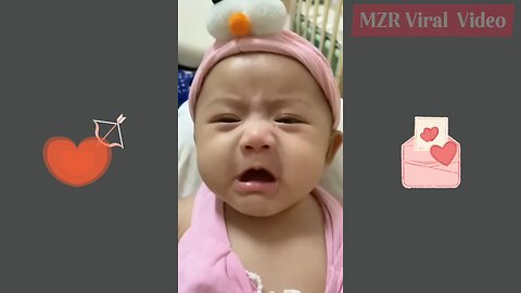 funny baby reaction video