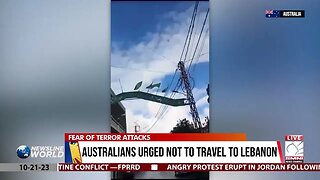 Australians urged not to travel to Lebanon