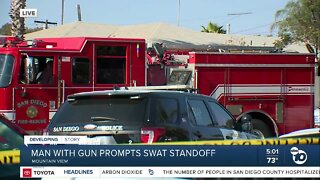 Man firing gun prompts SWAT standoff