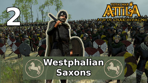 Total War: Attila; Age of Charlemagne - Westphalia Campaign #2
