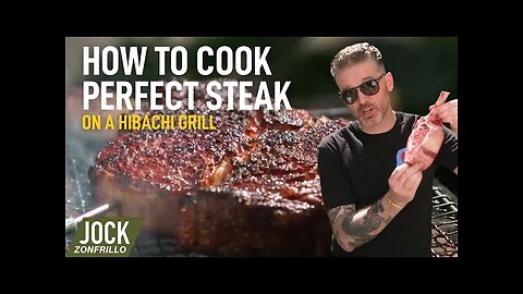 How to cook the perfect steak on hibachi grill | Jock Zonfrillo