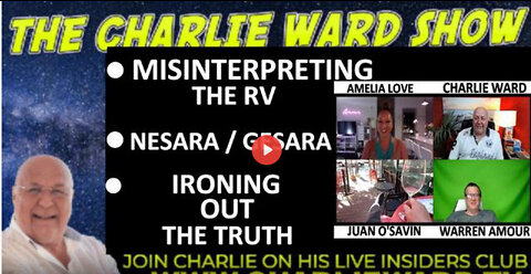 IRONING OUT THE TRUTH, NESARA / GESARA WITH CHARLIE WARD, JUAN' SAVIN, AMELIA LOVE & WARREN AMOUR