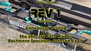 New REV 1 Motor Performance Comparison