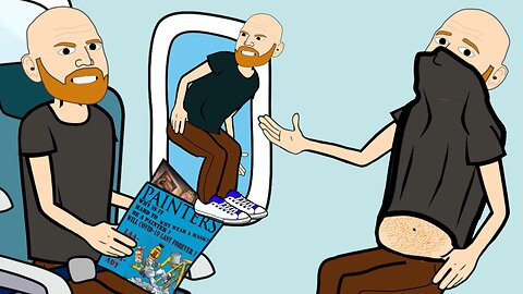 Bill Burr hilarious story on an old man farting next to him in the plane (Animated) ᴴᴰ