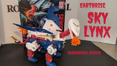 Earthrise SKY LYNX Commander Class Transformers War For Cybertron Review