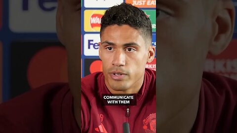 'I think they are doing well! They bring energy!' | Raphael Varane on Man Utd’s young players