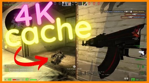 🔴38 4k na de_cache CSGO Valve Counter Strike Global Offensive