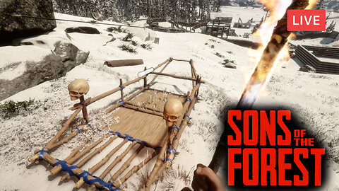 *NEW* SONS OF THE FOREST UPDATE :: Building A Base :: 18+ Chill Night Stream