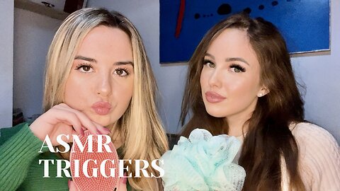 ASMR Triggers with my Bestfriend | No Talking