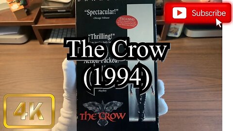 [0009] THE CROW (1994) VHS [INSPECT] [#thecrow #thecrowVHS]