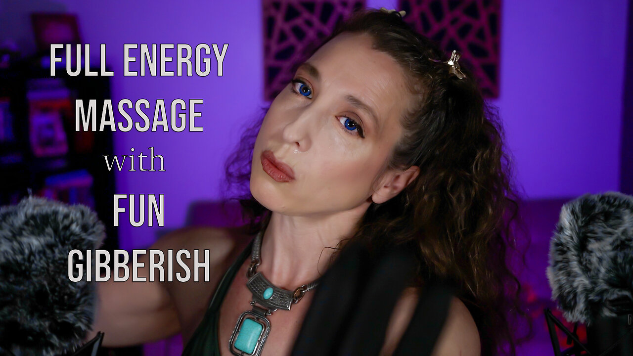 ASMR 💜 💫 FULL ENERGY MASSAGE 💫 💜 MYSTICAL JOY GIBBERISH 🧚‍♂🧚‍♀🧚 💫  👀 💫 💜 💫 YOUR FAVORITE STAR 💜 💫