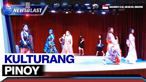 Mindanao fashion designers, ibinida ang kulturang Pinoy sa Hibla Fashion Show sa Singapore