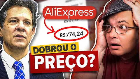 ALIEXPRESS IMPLANTOU O REMESSA CONFORME NO SITE - Os impostos já aprecem na hora da compra