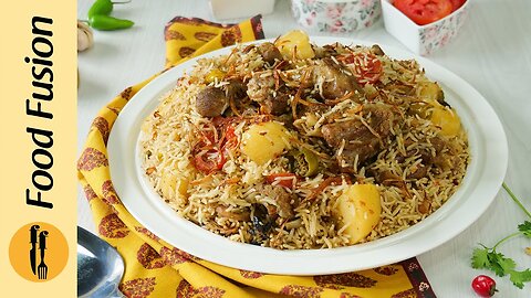 Degi Aalo Mutton Pulao special recipe by Food Fussion